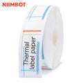 NiiMbot D11 Cheap Customized Sticker Roll logo Label clear Label Paper