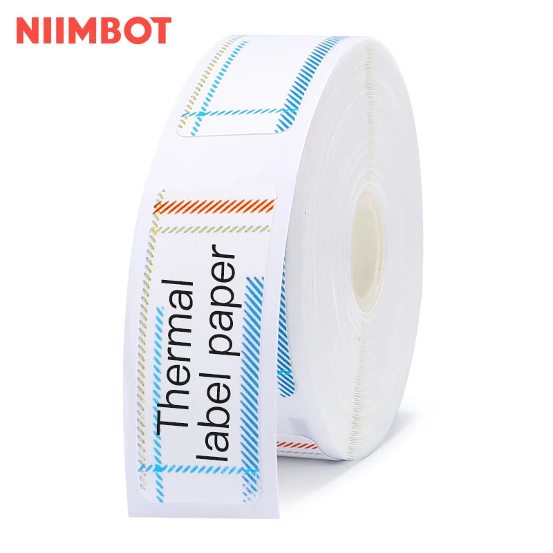 NiiMbot D11 Cheap Customized Sticker Roll logo Label clear Label Paper