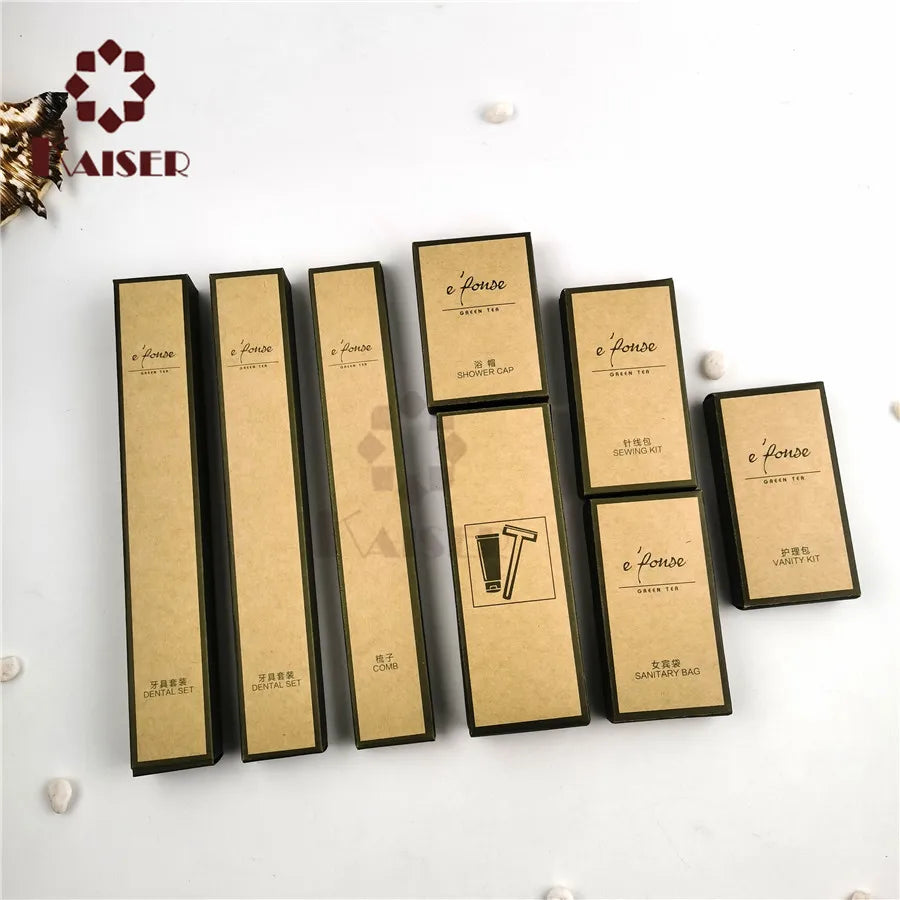Designed Natural Hotel Amenities Kit