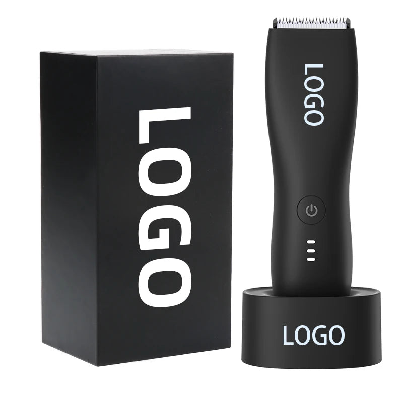 Customized Private Label All Waterproof Body Groomers Electric Female Groin Hair Trimmer for Private Parts