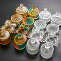 Crystal Nails Liquid Cup Aurora Dazzling Colorful clear Glass Dappen Dish with Lid Other Nail Supplies and Tools Nail Cup