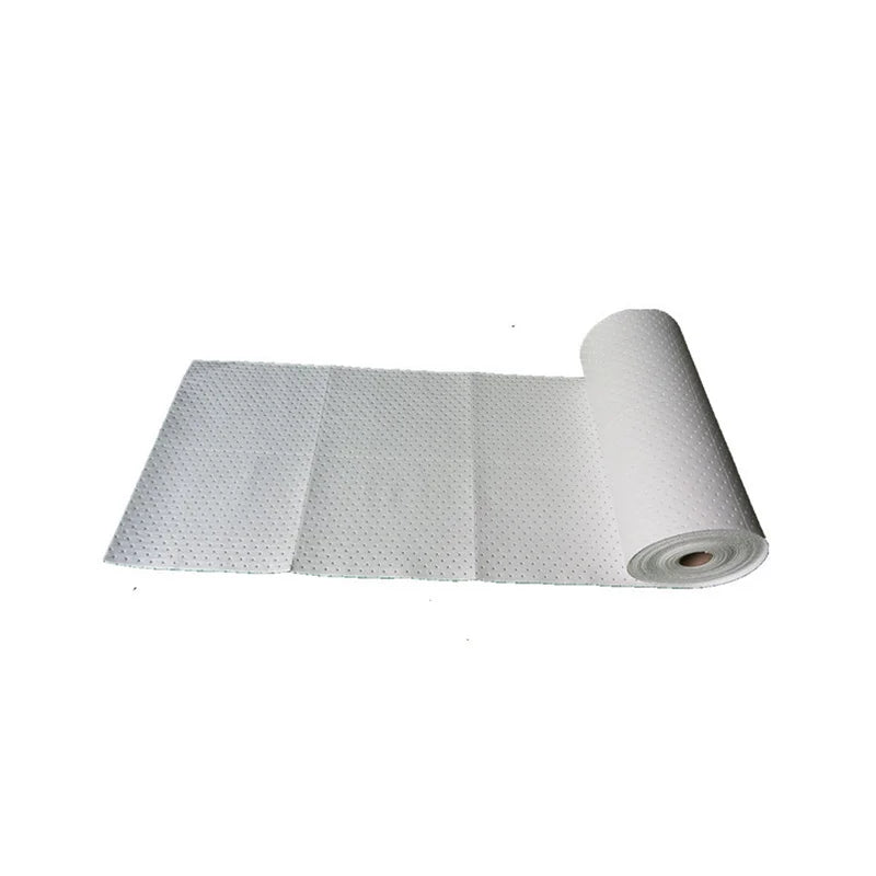 Oilspillpro OOA-R0250 Fastenal Mid Weight 40cm*50m 3mm Oil Absorbent Roll From Jiangsu for Workshop