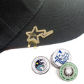 Factory Copper Double Sided Ball Drink Marker Golf Plain