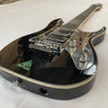 7strings Electric Guitar With Black Body Gold Bridge HSH Pickups Customize Body Rosewood Fingerboard Fast Ship