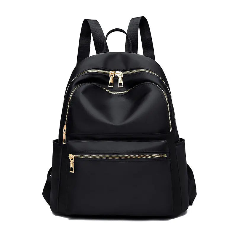 Hot Sale Stock Outdoor Custom Chenille Letter Sports Women Men Kids Nylon Backpack School Bag Diaper Bag Travel Shoulder Bag
