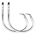 Strong Carbon Steel Fishing Tuna Circle Hooks 6/0#-28/0# Big Game Saltwater Fishing Extra Tackles Stainless Steel