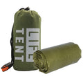 2 Person Mylar Emergency Tube Tent Bushcraft Camping Survival Shelter with Nylon Sack