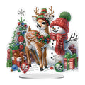 G-94 DIY Desk Diamond Art Crafts Acrylic Mosaic Ornaments Single Sided Drill Kids Gift Desk Christmas Ornaments 2024