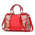 Bags for Women New Female Bag With Bright Embroidery Handbag and Bright Leather Bags Sacs a Main Pour Femmes Bolsos De Mujer