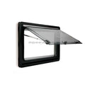 Caravan Accessories 800x500mm Double Glazed Acrylic Glass Trailer Push Window for Motorhome Camping Car