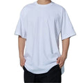 Drop Shoulder Plain Color Custom Logo American Size Men Oversized T Shirt MegaBDM
