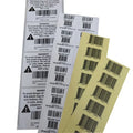 Customize Paper Stickers Bar QR Code Stickers Scanning Labels Low Cost