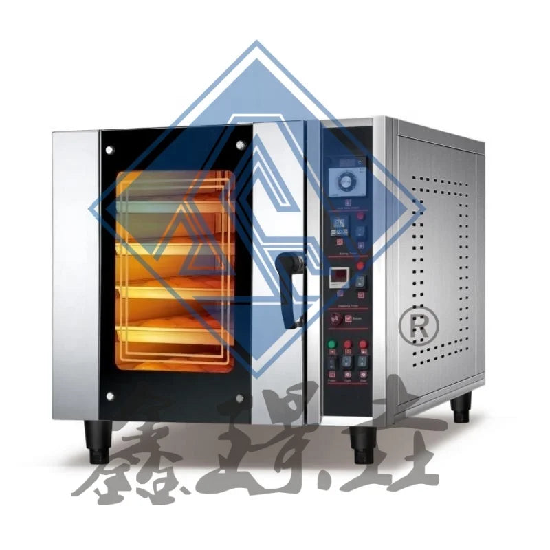 Automatic Electricity Hot air Circulation Oven 5 Trays Hot air Circulation Oven for Bakery
