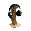 Support Customization Laser Cut Headset Stand Wooden Headphone Ultimate Gamer Stand with Custom logo