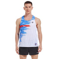 Custom Men's Sporty Running Singlet Lightweight Marathon Tank Top Breathable Quick Dry Workout Sleeveless Shirt