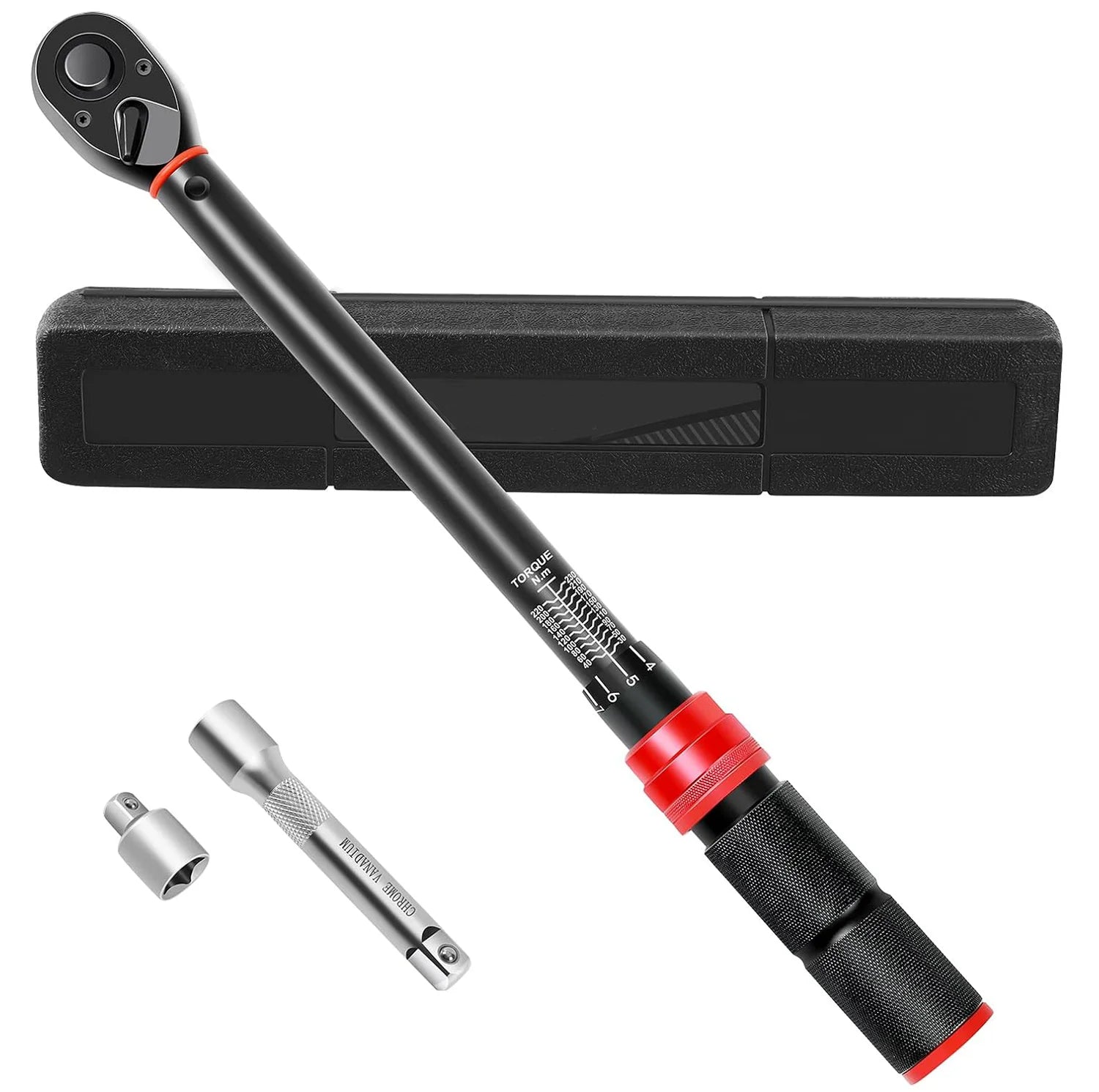 5-25NM Bicycle Torque Wrench Set 27PCS  H2H2.5H3H4H5H6H8T20T25T27T30PH1PH2PH3SL4