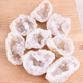 diy Natural Raw Round Geode Agate Celestite Cluster For Ornament