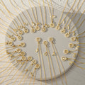 Iced Out Pendant 925 Customized Zircon Letter Necklace