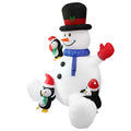 Wholesale 7.87ft Outdoor Decoration Led Lights Us Christmas Snowman Inflatable