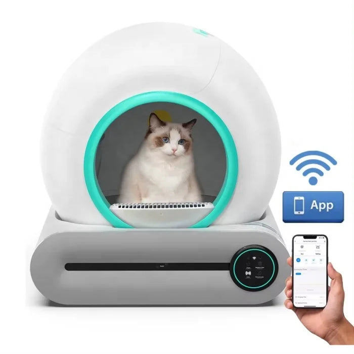 Upgraded New Design Automatic cat Litter Shovel cat Litter Box Automatic Cleaning smart Cat Toilet