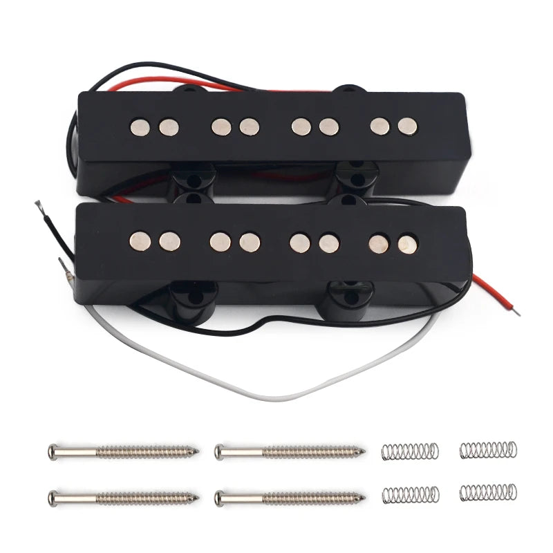 A Set Ceramic Open Style 4 String JB Bass Pickup For JB Style Bass Guitar Parts
