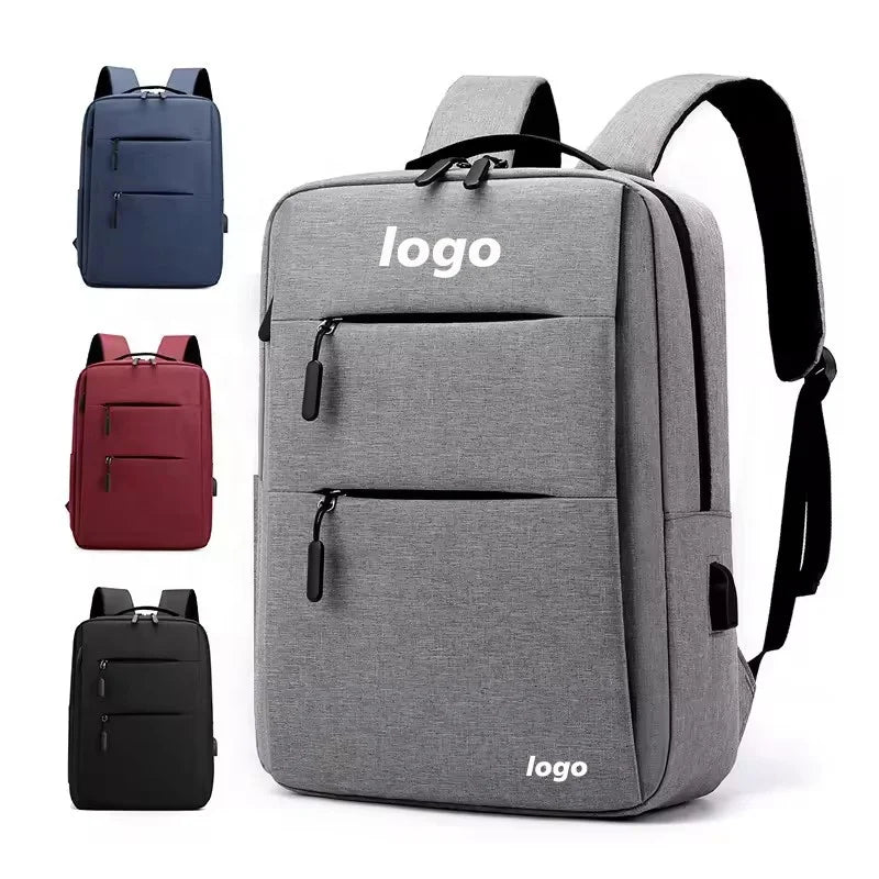 Customized Logo Smart Backpack Large Outdoor Waterproof Travel Business USB Men's Bulk Schoolbag Laptop Backpack Design Sense
