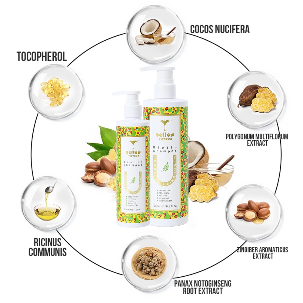 Conditioning Rosemary Oil Hair Growth Care Anti Hair Loss Biotin Hair Growth Shampoo