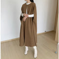 Boutique Wholesale 2026 Autumn New Fashionable Loose Cloak Medium Long Woolen Women's Vest