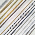 2mm 3mm 4mm 5mm 7mm Braid Metallic Gold Silver Soutache Cord Soutache Trim Jewelry Rope
