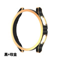 Luxury Double Color Bumper Watch Case for Samsung Watch 4 PC Case for Samsung Galaxy Smart Watch Cover