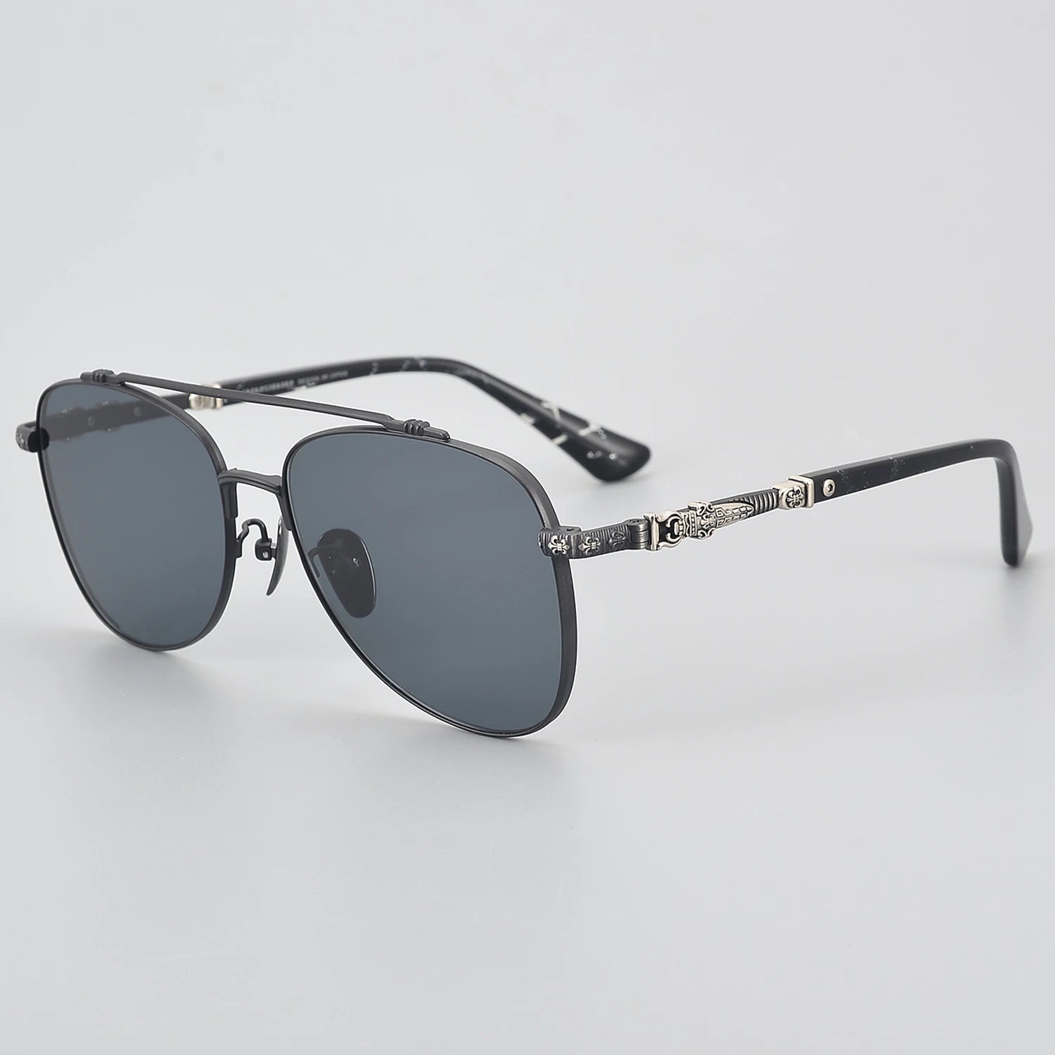 Unisex Retro Sunglasses Luxury Brand CH8058 Titanium Successful Men and Women Beach Outdoor UV400 Climbing Shades Sun Glasses