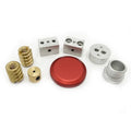 Custom Anodized Aluminum Machining Service Precision CNC Turning Milling Parts in Brass Copper Stainless Steel Aluminum Alloy