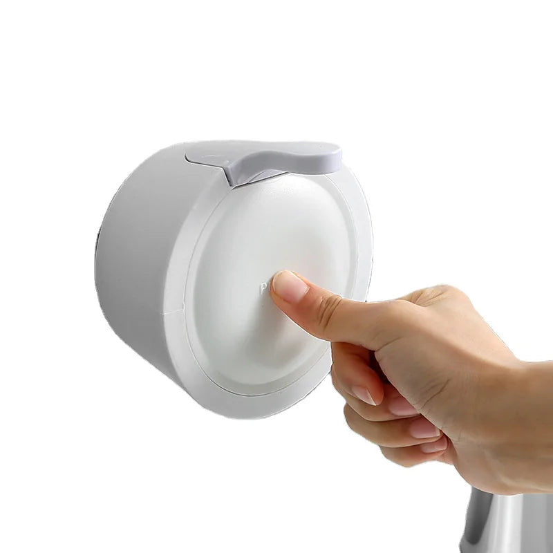 No Drilling Suction Cup Manual Wall Mount Soap Dispenser Hand Dish Lotion Box Refillable Lotion Dispenser