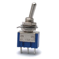 Two Way 3 Legs Mini Electric Guitar Humbucker Pickup Coil Split Selecting Switch AC 125V 6A ON/ON Blue