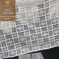 Embroidery Cutout Fashion Lace Fabric Wholesale Dress Fabric New Design Party Clothing Fabric