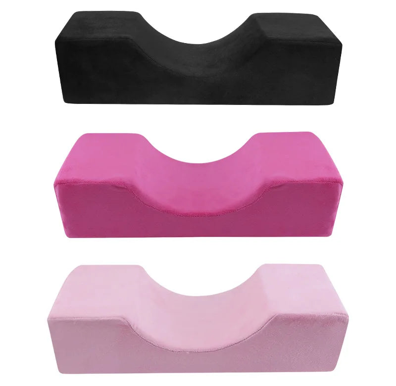 Beauty Salon Eyelash Extension Neck Support Pillow Private Label Lash Extension Memory Foam Pillow
