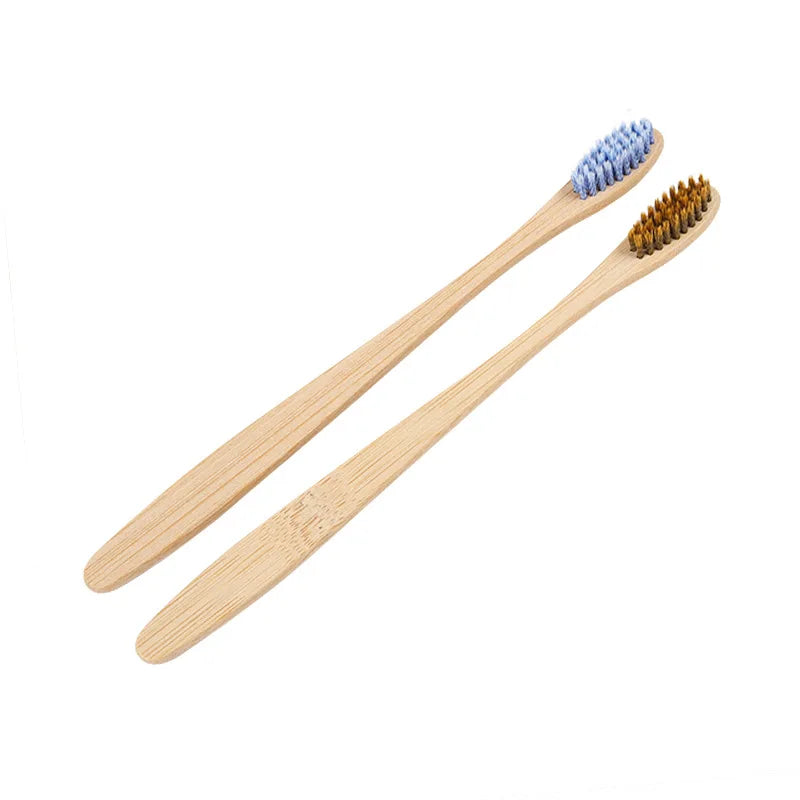 Multi-Function Durable Hotel Toothbrush Biodegradable Spiral Bristle Bamboo Soft Bristle Type