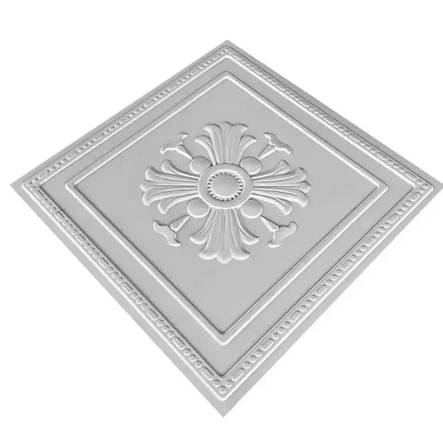 Irini 3D PVC Fireproof Waterproof Floral Pattern Wall Panels for Interior Wall Decor Household & Commerce Use