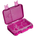 European Design Fresh-keeping Kids Plastic Bento Lunch Box Microwave 6 Compartment Lunch Boxes