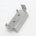 Hilai HL012016 OEM ODM Bench Bracket Stainless Steel Brushed Sheet Metal Fabrication Bending Laser Cutting Welding Spare Parts MegaBDM