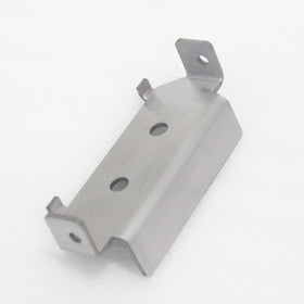 Hilai HL012016 OEM ODM Bench Bracket Stainless Steel Brushed Sheet Metal Fabrication Bending Laser Cutting Welding Spare Parts