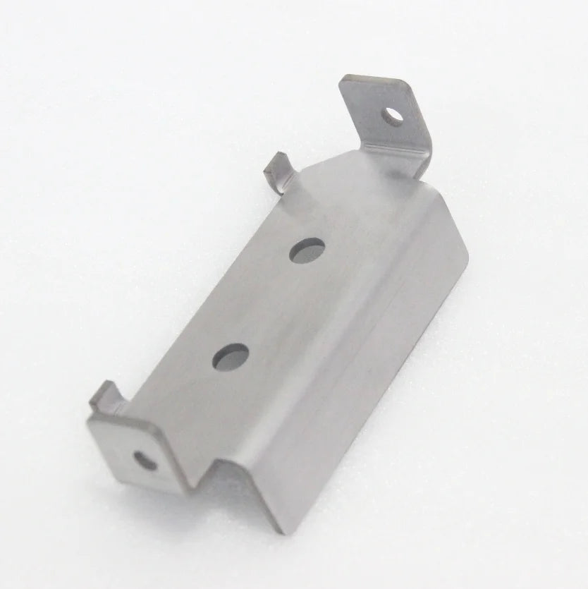 Hilai HL012016 OEM ODM Bench Bracket Stainless Steel Brushed Sheet Metal Fabrication Bending Laser Cutting Welding Spare Parts MegaBDM
