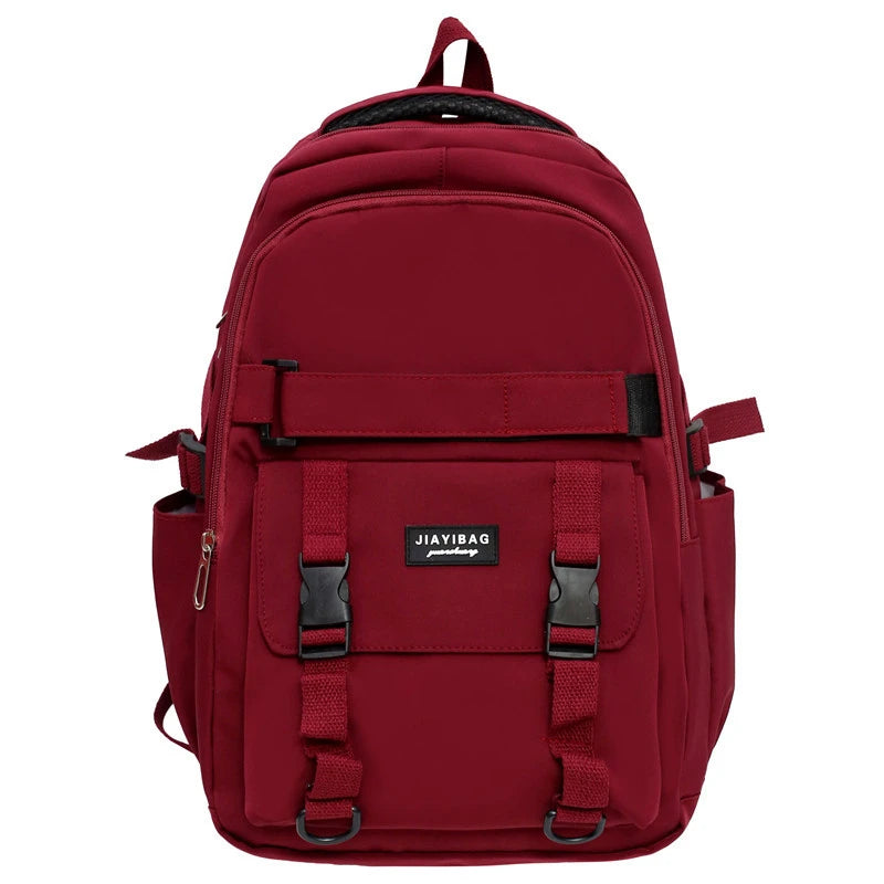 019 School Bag Ins Trendy Backpack Korean Style Simple All-Match Travel Bag Student Backpack