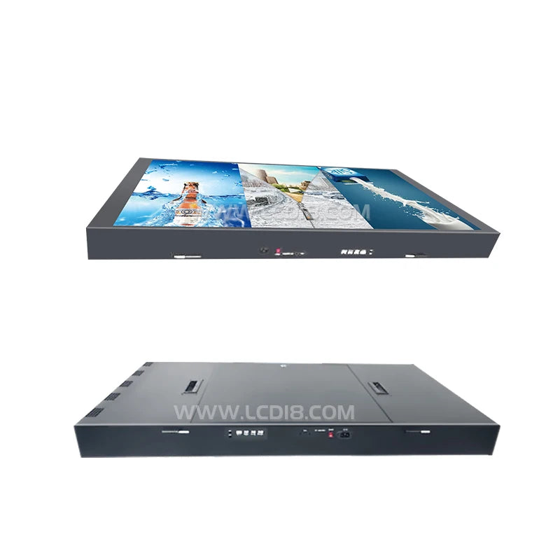 55 Inch Outdoor LCD Drive-Thru Menu Boards 4K Resolution LED Module for Restaurant