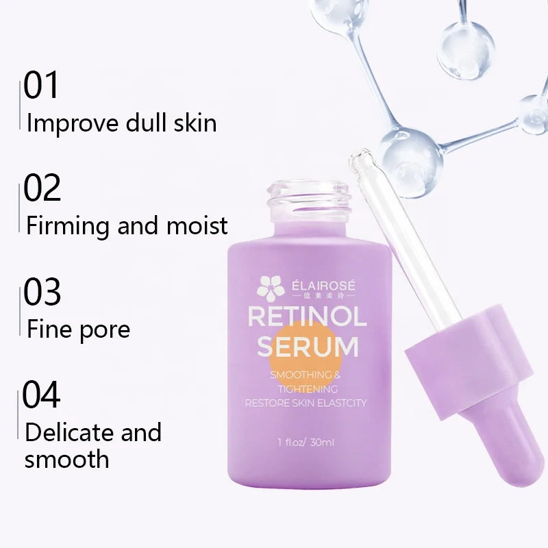 Natural Skincare Vegan Nourishing Face Skin Care Vitamin C Retinol Hyaluronic Serum Hyaluronic Acid B5 Retinol Facial Serum