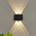 Hot Sale Solar Light IP65 Waterproof Dual Color Solar LED Wall Lamp White Warm Garden Light Garden Decoration Light Source Solar