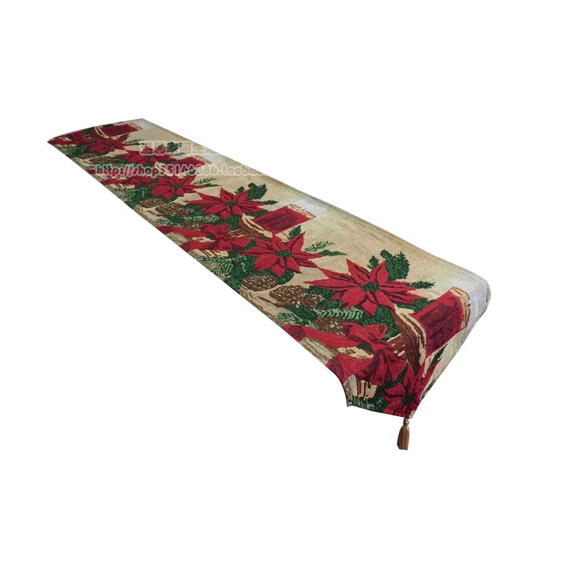 Chine Wholesale Christmas Pattern Dining Table Runner Designs