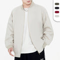Fashionable Spring Jacket With Custom Logo Lightweight Red Varsity Letterman Baseball Collar Windbreaker Jackets