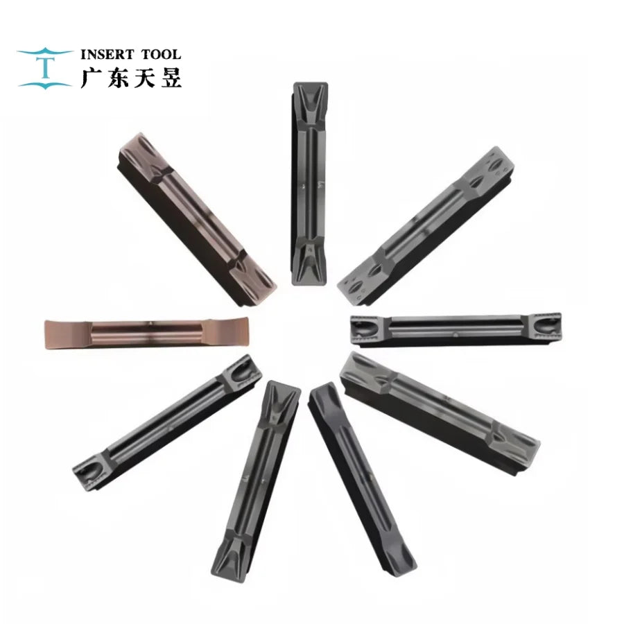TIANYU Coated PVD Tungsten Replacement Insert MGGN/MGMN Carbide ISO Grade Accept OEM Grooving High Wear Resistance for Turning