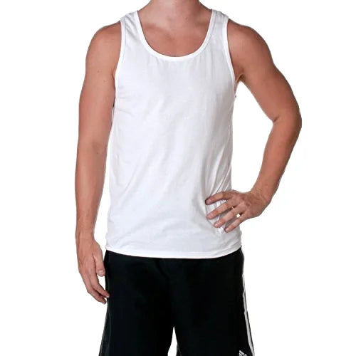 Men's Sleeveless Gym Stringer Vest Custom Plain Cotton Training Tank Top Singlet Sporty Style Bodybuilding Fitness Gear OEM Logo